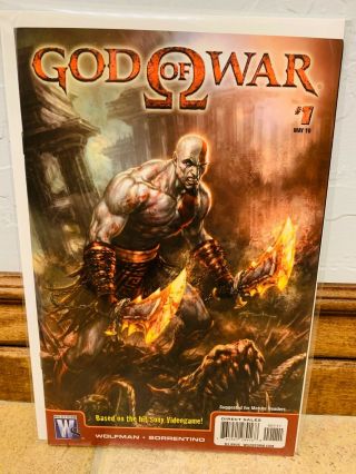 God Of War 1 Comic Wolfman Sorrentino Based On Video Game Wildstorm Nm