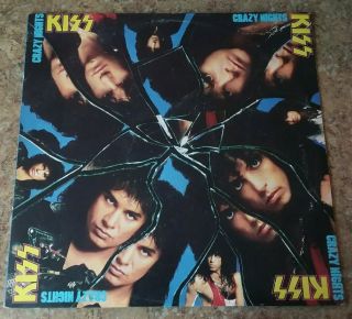 Kiss Crazy Nights Lp Mercury 422 832 626 - 1 Q - 1 (vinyl)