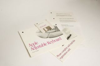 Vintage Apple Adjustable Keyboard M1242LL/A with Num Keypad Box Sware Receipt 2
