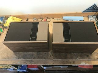 Vintage Bose 301 Series Ii Direct Reflecting Speakers