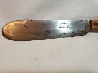 Vintage Wwii U.  S.  M.  C.  Medic Bolo Knife W/scabbard