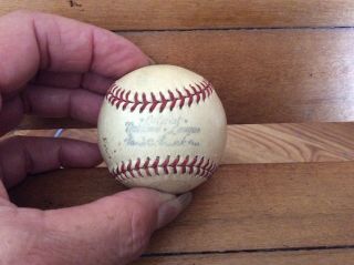 Vintage Ford Frick Official National League Baseball