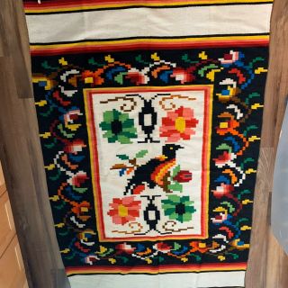 Antique Indian Native American Blanket From 1920 