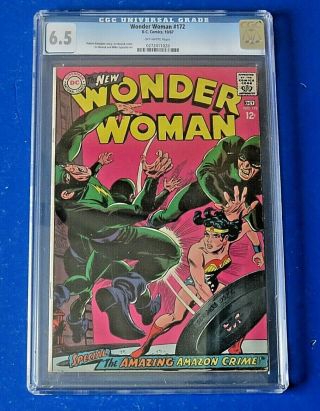 Wonder Woman 172 Cgc 6.  5 Silver Age Comic Book Dc 1967