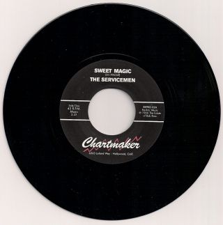 Northern Soul 45 The Servicemen - Sweet Magic / Connie - Chartmaker -