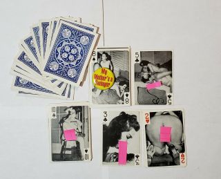 Vintage Pinup Nude Porn Deck Of Playing Cards
