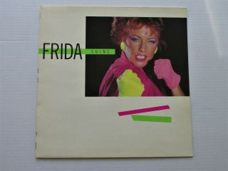 Frida Shine Oriinal 1984 Uk Vinyl Lp,  Inner Anni Frid Lyngstad Abba