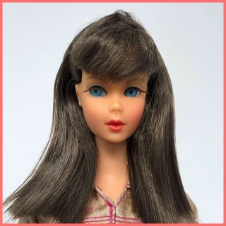 Vintage Barbie Tnt - Dark Brunette - Almost Black Hair - Chocolate Bon Bon