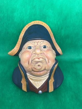 Bossons Head " Mr.  Bumble " Chalkware Wall Hanging Vintage 1969 Made In England