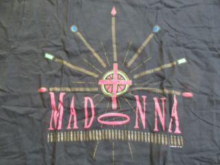 Vintage Boy Toy 1990 Madonna Mlvc Blonde Ambition Concert Tour (xl) T - Shirt