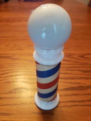 Avon Barber Pole Wild Country After Shave 3 Oz Decanter Bottle (collectable)
