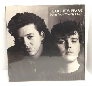 Tears For Fears " Songs From The Big Chair " Lp Album,  Mercury 422 - 824 300 - 1 M - 1