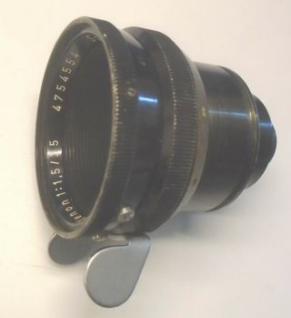 Vintage Schneider Kreuznach Xenon 1.  5 / 25 Cine Lens