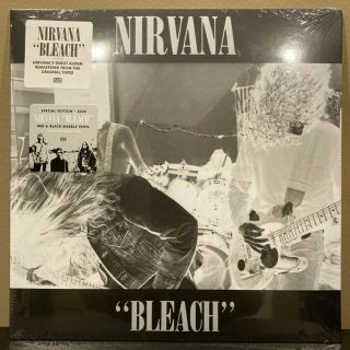 Nirvana Bleach Red/black Swirled Indie Exclusive Lp Sub Pop Limited Edition 2500