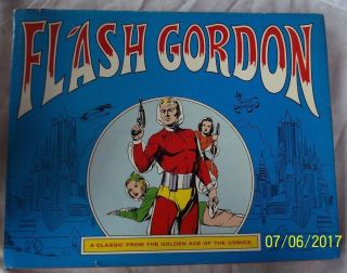Flash Gordon By Alex Raymond 1967 Nostalgia Press 11 " X 14 