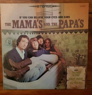 The Mamas And The Papas - If You Can Believe Your Eyes And Ears Vinyl Lp Vg 1966