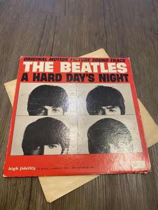 The Beatles - Hard Days Night 1964 Vinyl Lp - Ual 3366