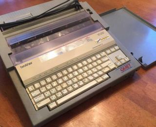 Vintage Brother Wp - 3550 Word Processor With Floppy Disc Drive