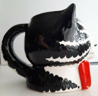 Vintage B Kliban Cat With Red Bow Coffee Cup Mug No Chips or Cracks 2