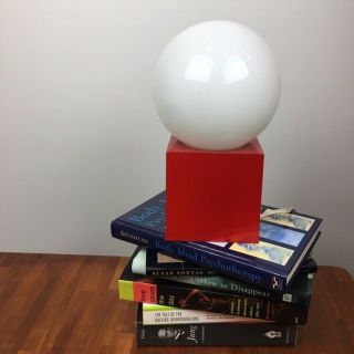 Vintage Mid Century Modern Orb Lamp Space Age 2