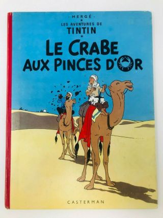 Tintin Le Crabe Aux Pince D 