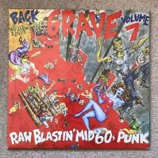 Back From The Grave Volume 7 - Rare Vinyl Lp - Obscure Sixties Garage