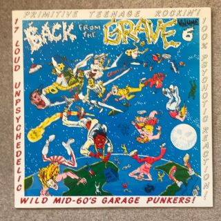 Back From The Grave Volume 6 - Rare Vinyl Lp - Obscure Sixties Garage