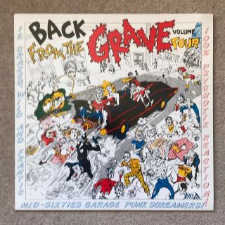 Back From The Grave Volume 4 - Rare Vinyl Lp - Obscure Sixties Garage