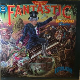 Elton John - Captain Fantastic And The Brown Dirt Cowboy - Mca - 1975 - Vinyl Lp