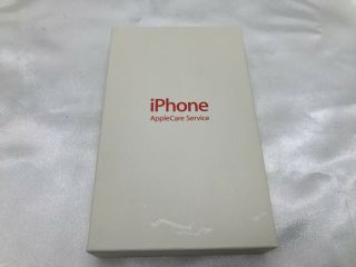 Vintage Apple Iphone 2g Slim Empty Box Applecare Service - White