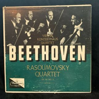 Beethoven String Quartet Op.  59 2 Vienna Konzerthaus Qut Westminster Xwn 18128