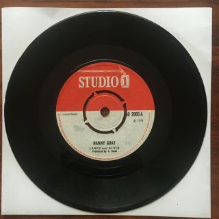 Larry And Alvin Nanny Goat / Smell You Crep Studio 1 So 2065 Uk 1968 Vinyl 7” 45