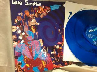 The Glove : Blue Sunshine Lp Blue Vinyl (robert Smith Cure) 1990