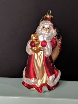 Partylite Father Christmas Ornament (p7631)