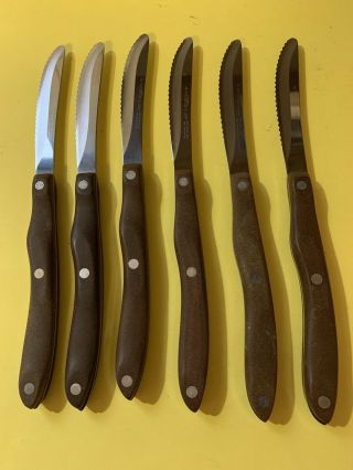 Set Of Six Cutco Vintage Steak Knifes 1059