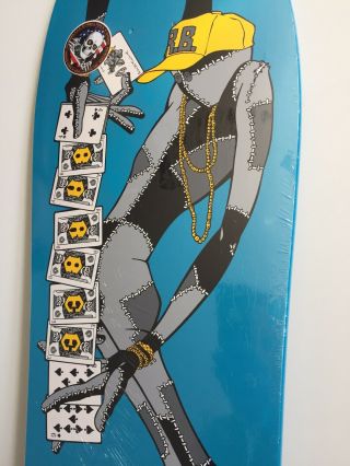 Powell Peralta Ray Barbee “Ragdoll” Reissue Skateboard Deck.  NOS 2019 Old School 3