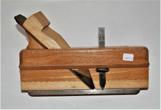 Vintage Ulmia Ott German Wooden Dovetail Plane Wood Tool 9 1/2 " Long
