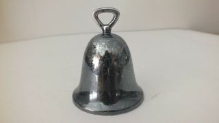 Vintage Reed & Barton Silver Plate Bell Christmas Bells 3 "