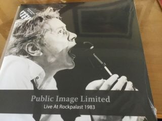 Public Image Limited Live At Rockpalast 1983 2 Lp Set Limited Edition Grey Vinyl