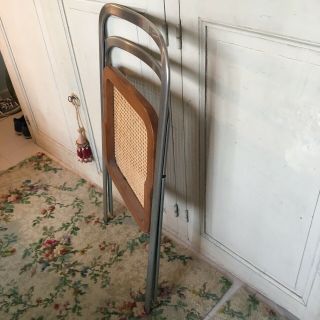 Chaise Cannée Pliante Vintage 70 Moderniste Giorgio Cattelan/Cidue Folding Chair 2