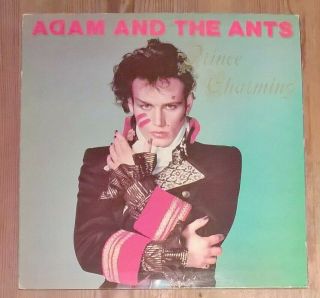Adam And The Ants ‎– Prince Charming Vinyl Lp Album Gate 33rpm 1981 Cbs 85268