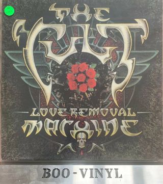 The Cult - Love Removal Machine Extended Version 12 " Vinyl Ex