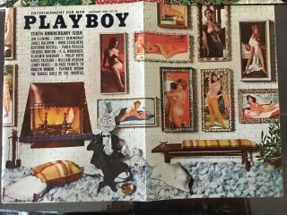 Vintage Playboy Magazines 1964 - 10 Issues - All But July And August