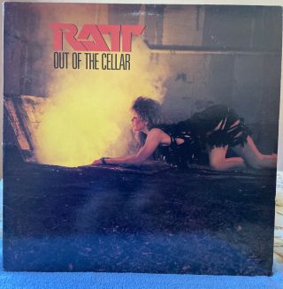 Ratt - Out Of The Cellar - Lp/vinyl,  1984 Atlantic,  7 80143 - 1,  Vinyl/free Sh