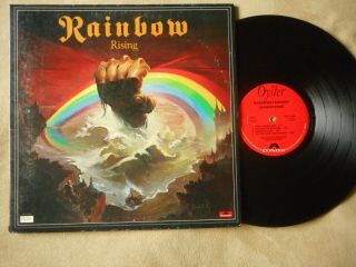 Dio Rainbow " Rainbow Rising " Gatefold Lp Light In The Black Stargazer Classic