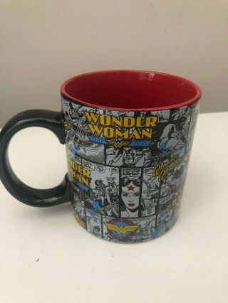 Extra Large 20 Oz Dc Comics Wonder Woman Ceramic Cup Mug Coffee/soup