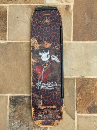Vintage Powell Peralta Kevin Harris Freestyle Skateboard - Og Deck