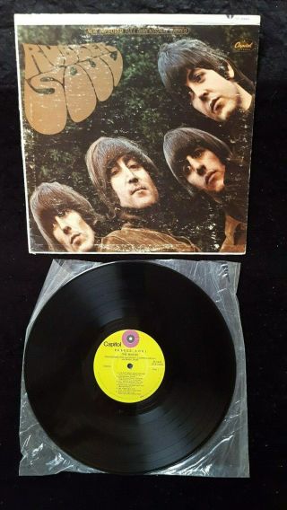 The Beatles ‎– Rubber Soul Lp Capitol Records St 2442 G,  /ex