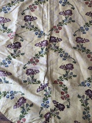 Antique Textiles - Circa 19thc.  French Brocade Silk Cope,  Textile