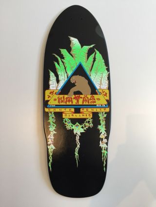 Sma Natas “leaves” Santa Monica Airlines Old School Og Reissue Skateboard Deck